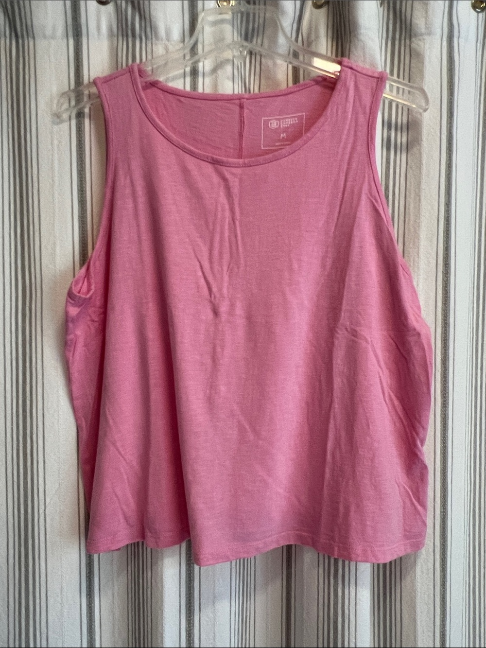 Beautiful Pink Tank Top Relaxed Fit